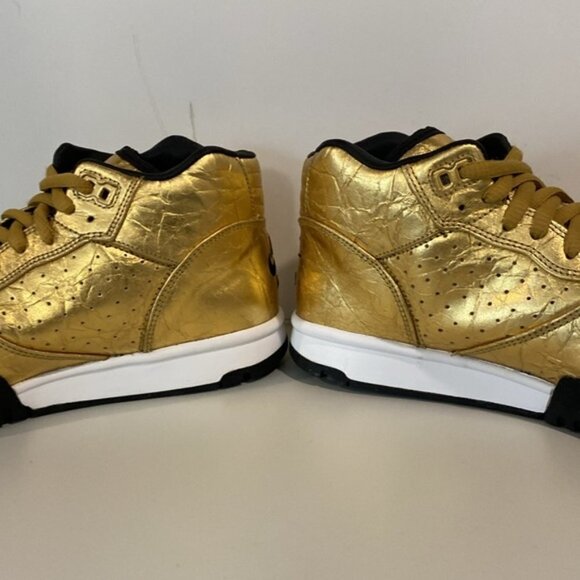 Nike Air Trainer 1 Premium Qs NFL Super Bowl 50 Metallic Gold 840169-700 sz - Picture 6 of 16